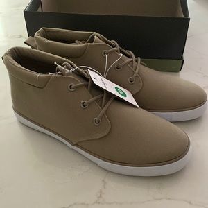 Goodfellow canvas shoes hightops beige size 10 men’s new with tags